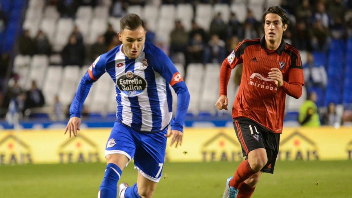 Los rojillos se ganaron el pase a cuartos de final con una exhibición en Riazor ante el Depor.-LAOPINIÓNDELACORUÑA
