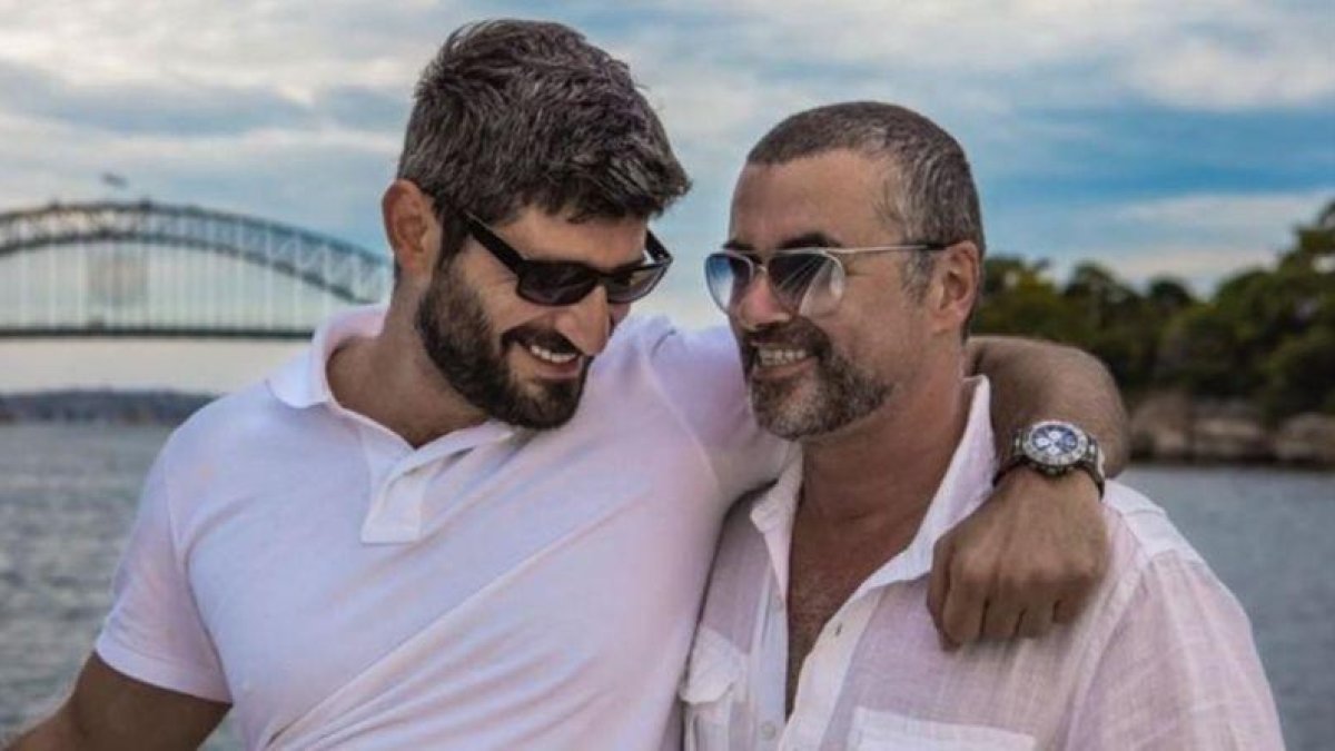 Fadi Fawaz y George Michael.-INSTAGRAM