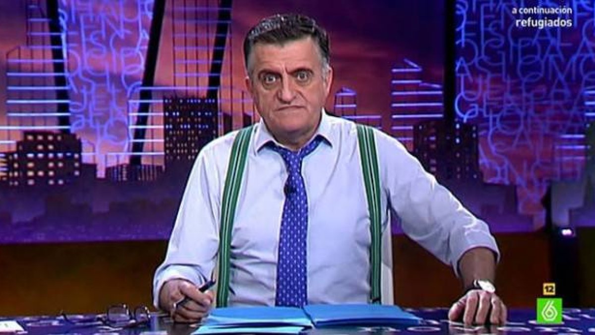 El Gran Wyoming, en 'El intermedio'.-Foto: ATRESMEDIA