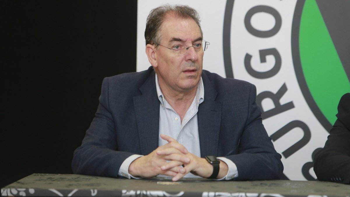 Miguel Ángel Benavente, miembro del Consejo de Administración del Burgos CF.  RAÚL OCHOA