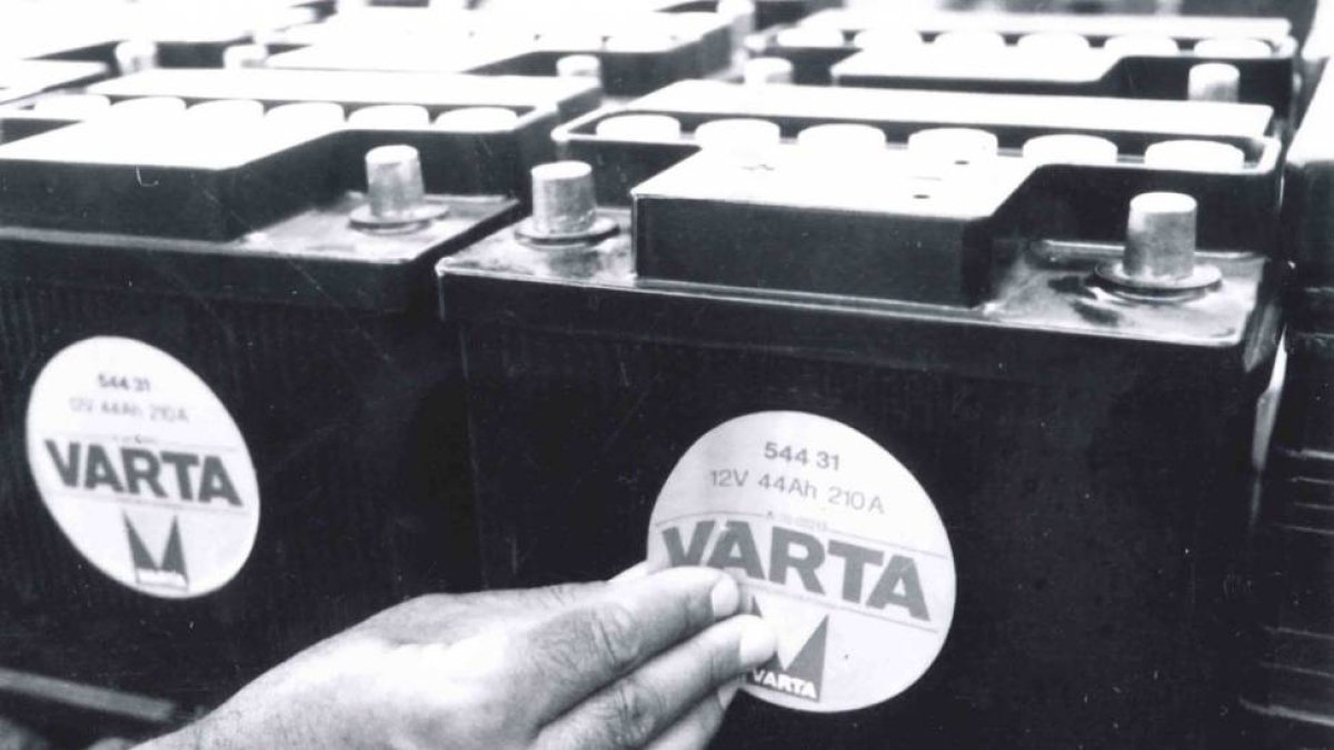 Imagen histórica de la factoría de Burgos.-ECB
