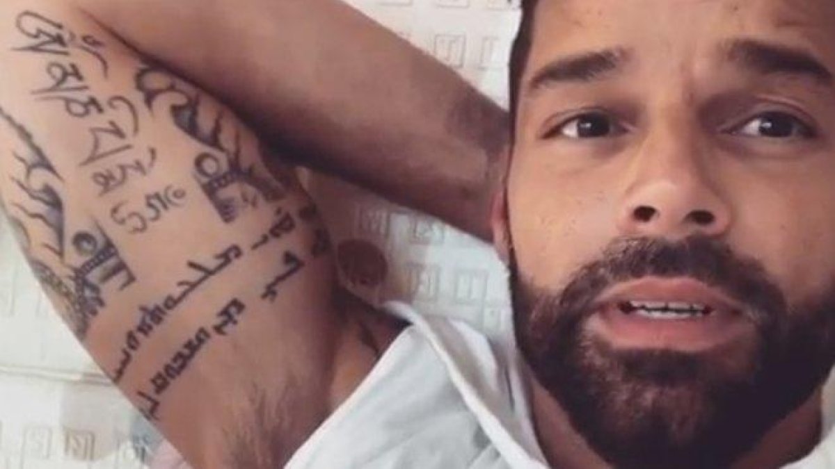 El cantante Ricky Martin, en un vídeo que ha subido a Instagram en agosto.-INSTAGRAM