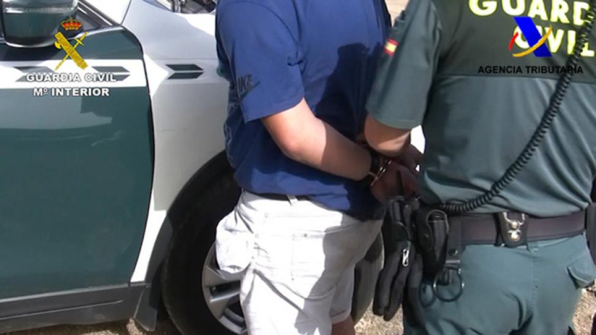 Operación de la Guardia Civil contra el tráfico de marihuana en Granada.-EL PERIÓDICO