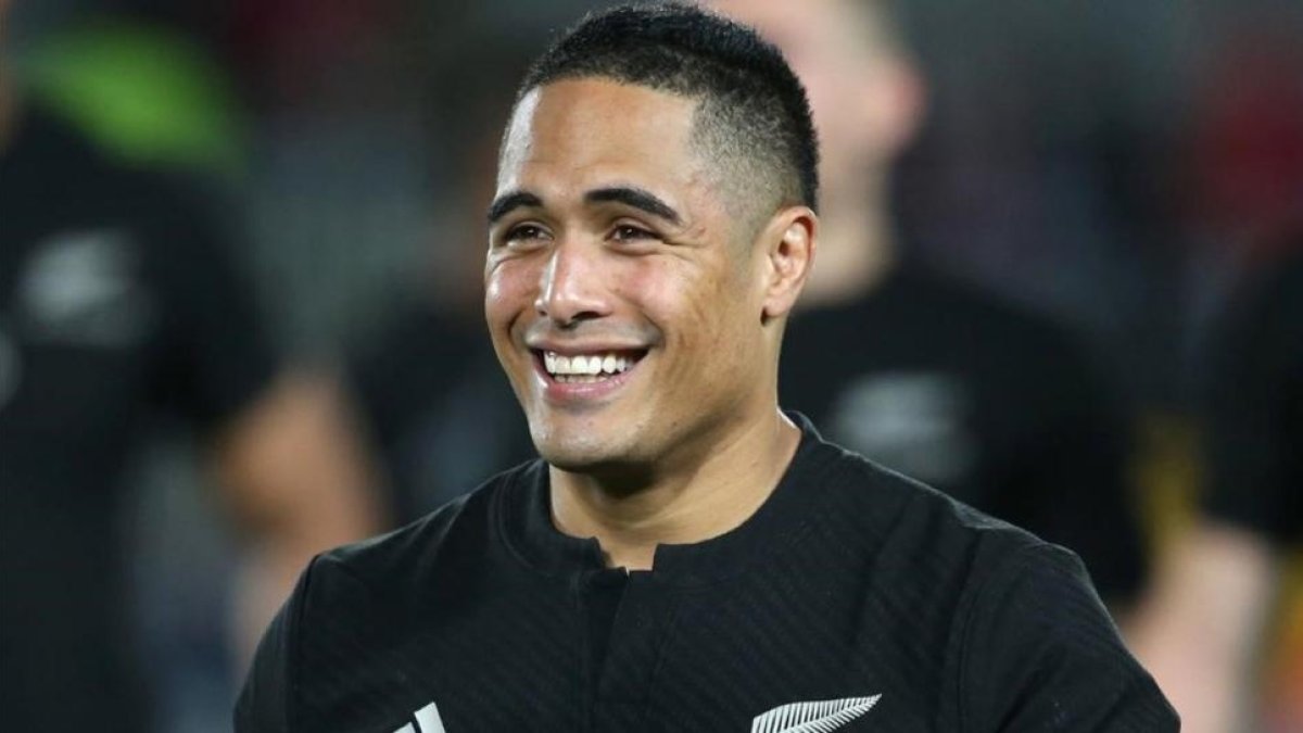 El 'all black' aaron Smith, en un partido de Nueva Zelanda contra Gales.-MICHAEL BRADLEY