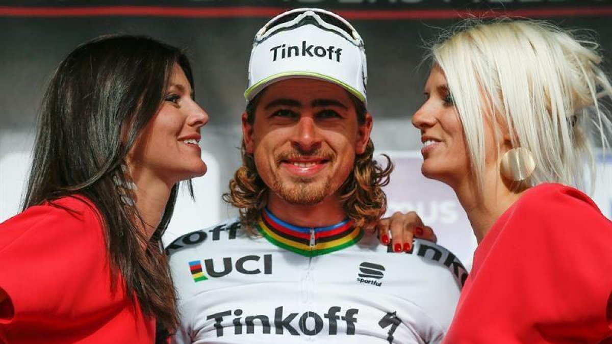 El eslovaco Peter Sagan (Tinkoff).-EFE