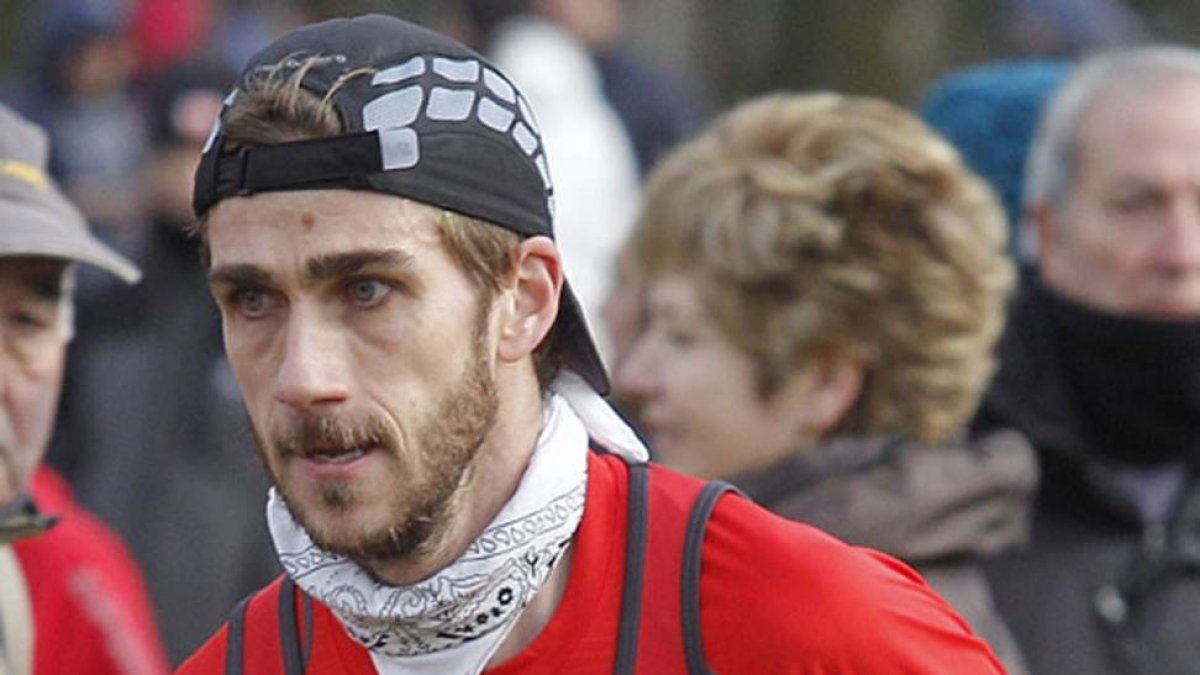 Javi Abad durante el Cross Félix Hernando.-SANTI OTERO