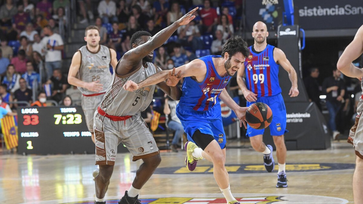 Abrines fue el verdugo del San Pablo Burgos en el tercer cuarto.acb Photo - P Largo