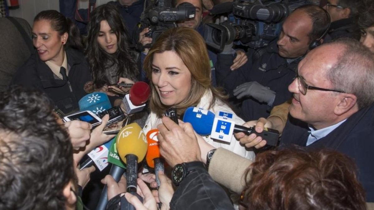 La presidenta de la Junta de Andalucía, Susana Díaz.-EFE