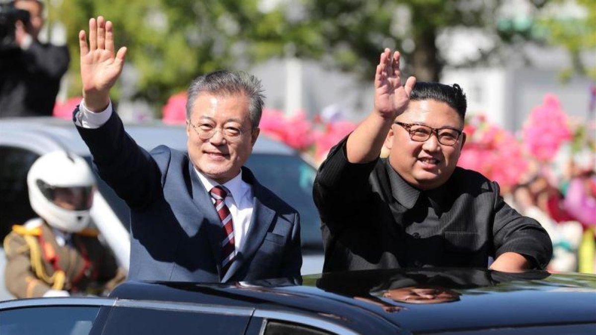 Kim se compromete desde ya a desmantelar por completo la base de lanzamiento de proyectiles de Sohae.-EL PERIÓDICO
