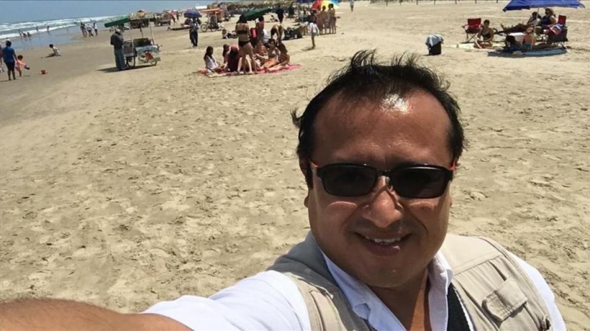 El periodista mexicano Héctor González, asesinado esta semana en el estado de Tamaulipas.-AFP
