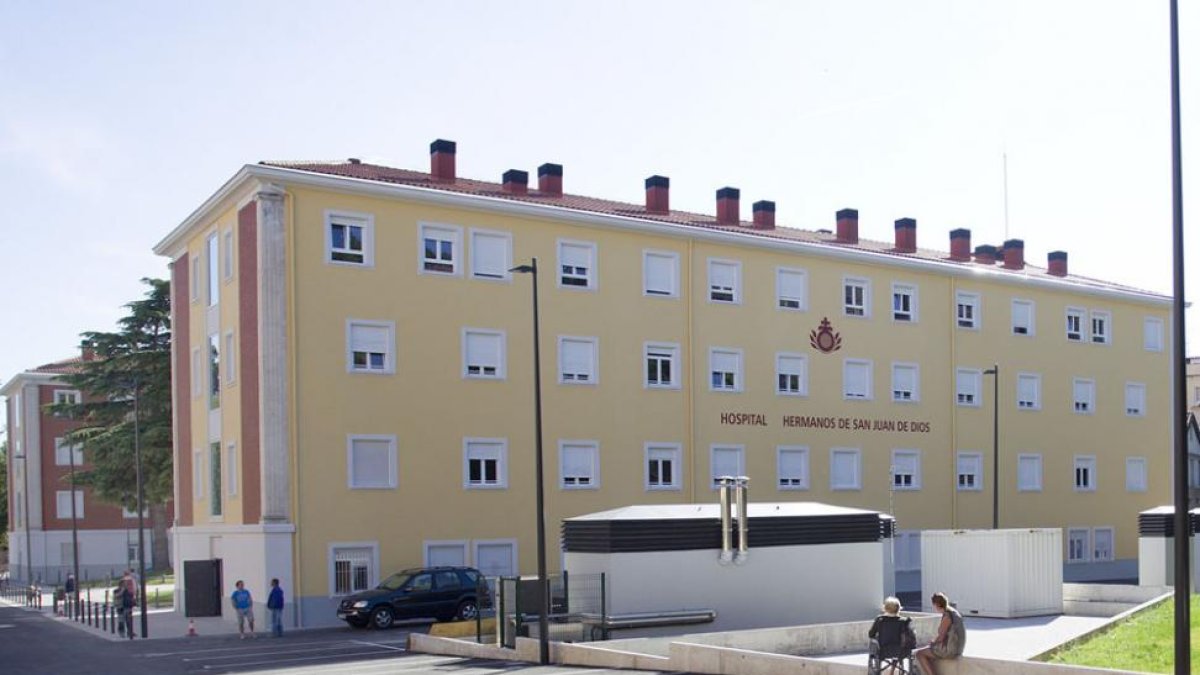 Vista externa del Hospital San Juan de Dios.