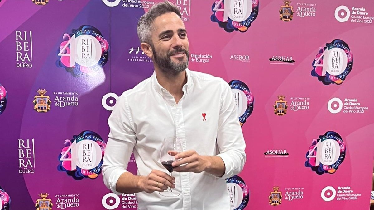 Roberto Leal, recién nombrado Embajador de la Ribera del Duero. L. V.