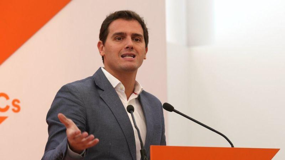El presidente de Ciudadanos, Albert Rivera-DAVID CASTRO