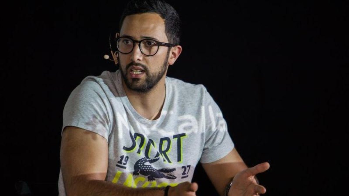 El rapero Valtònyc.-MARTÍ FRADERA