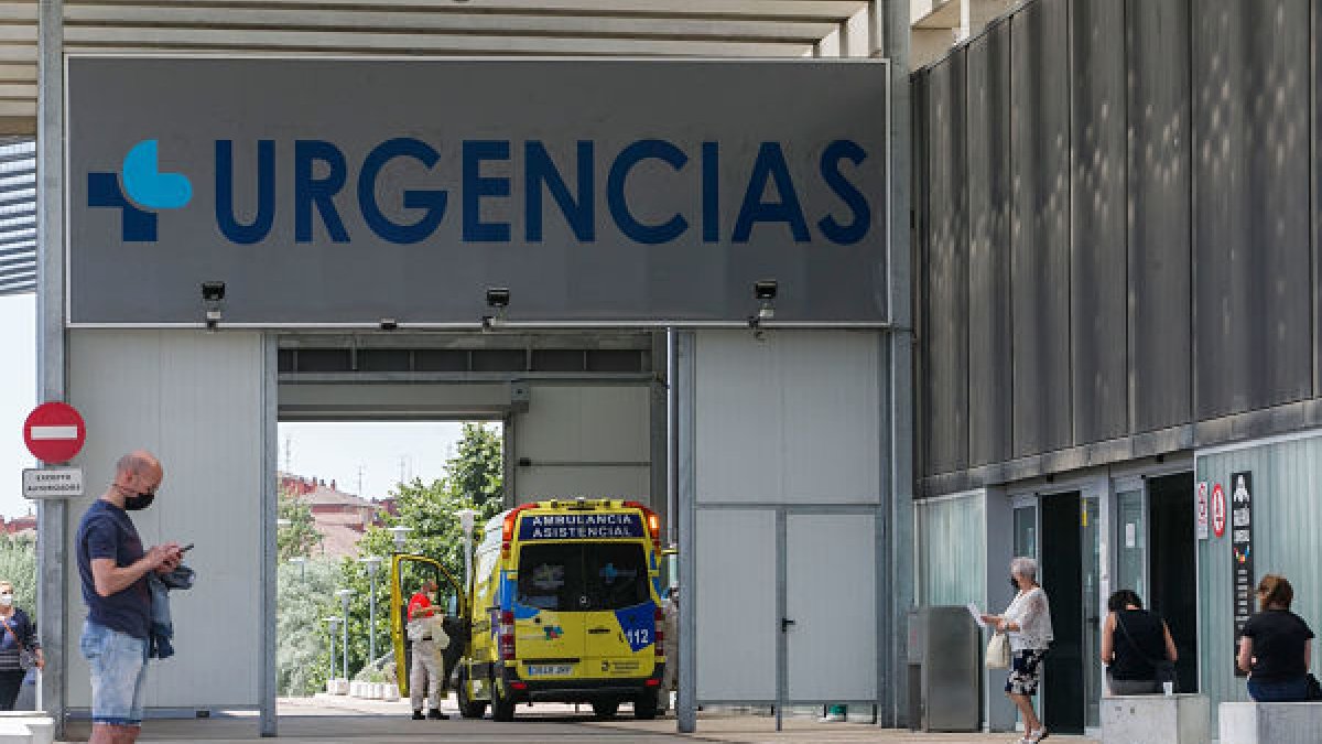 La incidencia sube y repuntan los ingresos en el HUBU. TOMÁS ALONSO