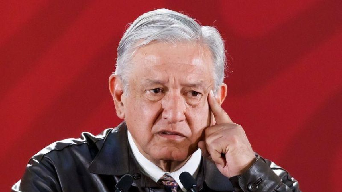 El presidente de México, Andrés Manuel López Obrador, en rueda de prensa.-EFE