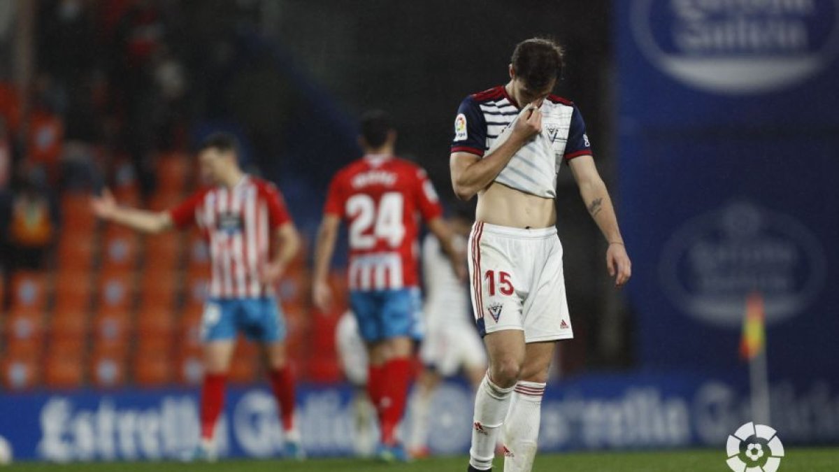 Capellini se lamenta. LALIGA