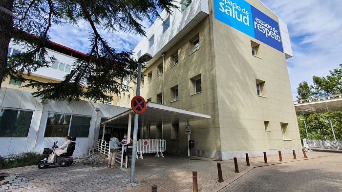 Imagen del centro hospitalario ribereño. L. V.