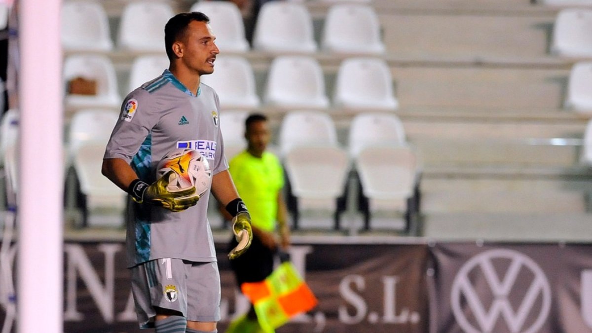 Alfonso, en un partido en El Plantío. SANTI OTERO