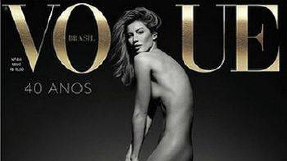 Gisele Bündchen ha posado desnuda para la edición brasileña de 'Vogue'.-Foto: INSTAGRAM
