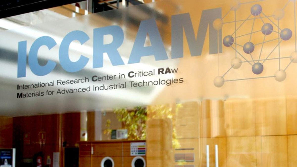 Imagen del acceso al centro en las instalaciones del parque científico de la Universidad de Burgos.-ICCRAM