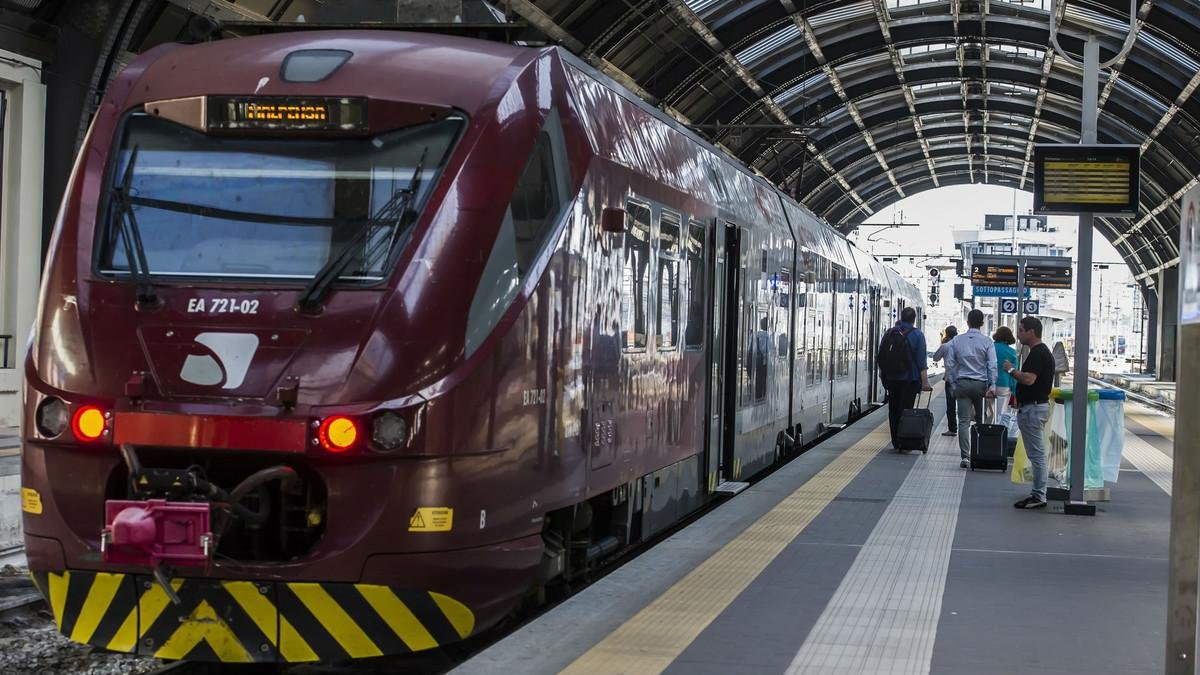 Uno de los trenes de Trenord /-TWITTER TRENORD