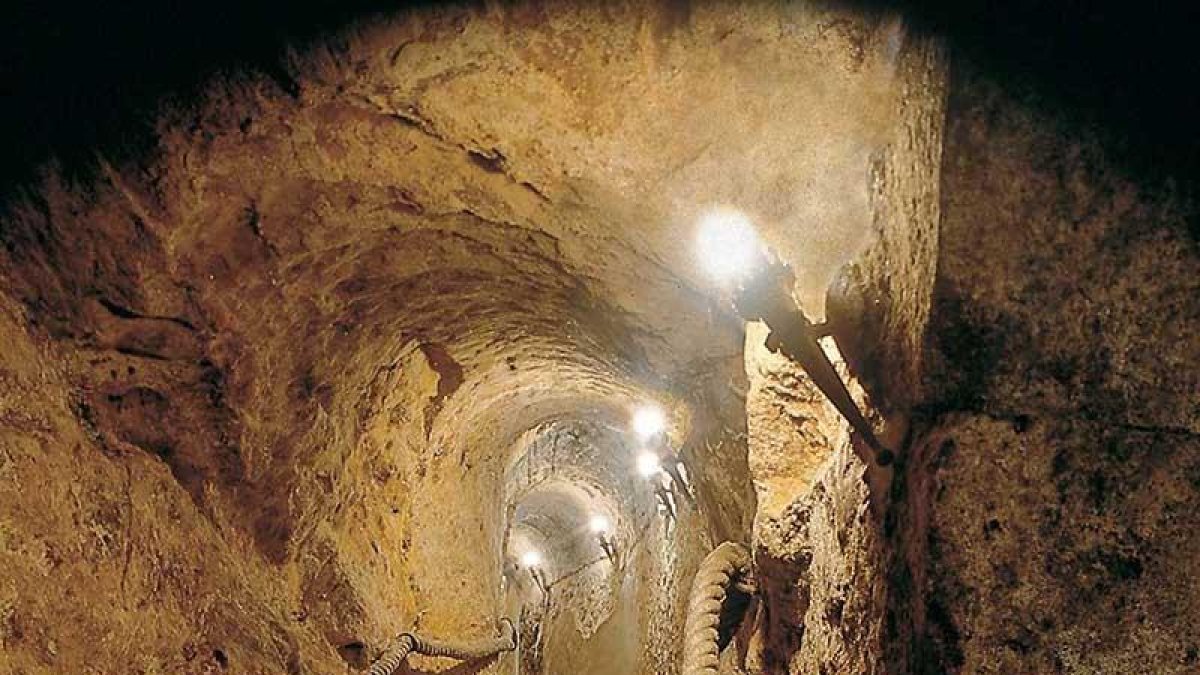 Esta espectacular bodega data del siglo XV.-ECB