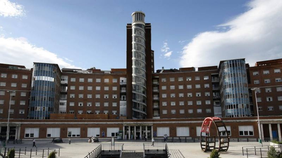 Vista del Hospital de Cruces, en Barakaldo (Vizcaya).