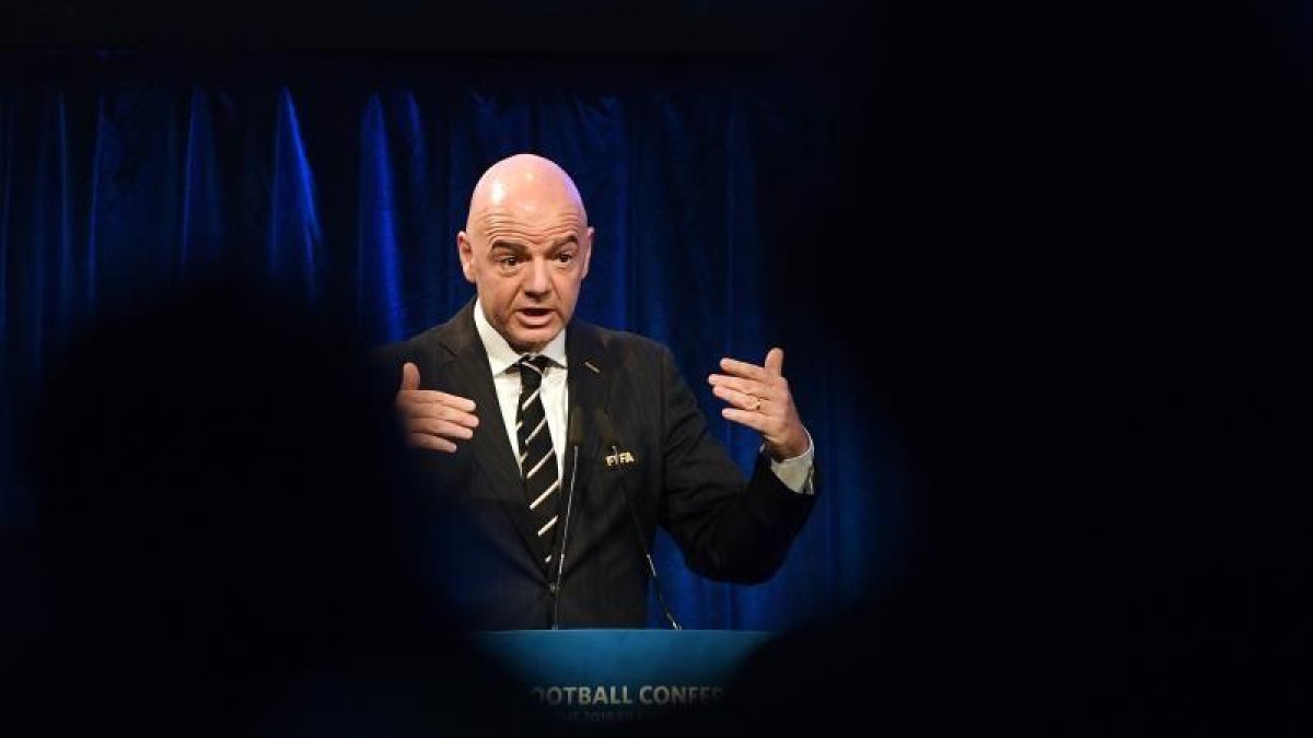 El presidente de la FIFA, Gianni Infantino.-EFE
