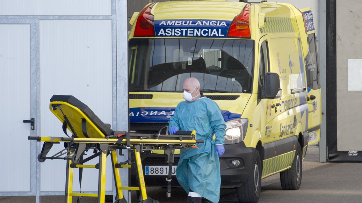 Imagen dek servicio de Urgencias del HUBU. ISRAEL L. MURILLO