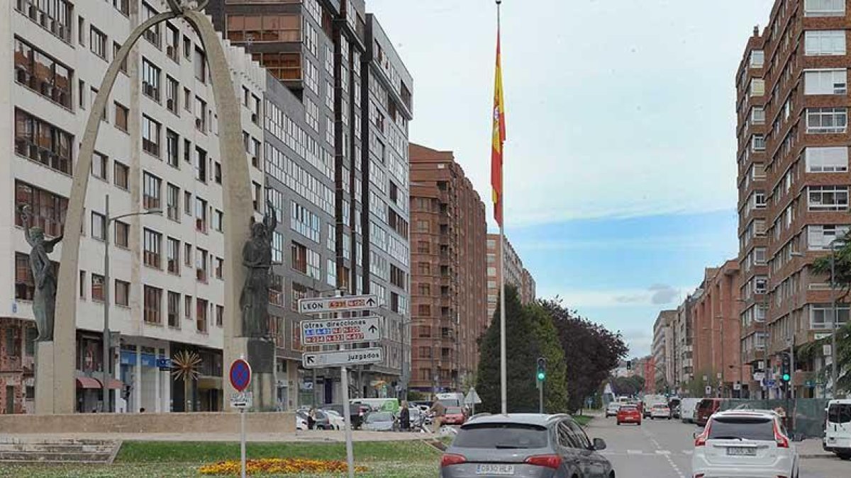El incidente se registró en la plaza España. ECB