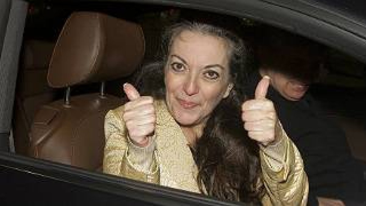 María José Carrascosa declara ante el juez Donald Venezia en el año 2009.-EFE