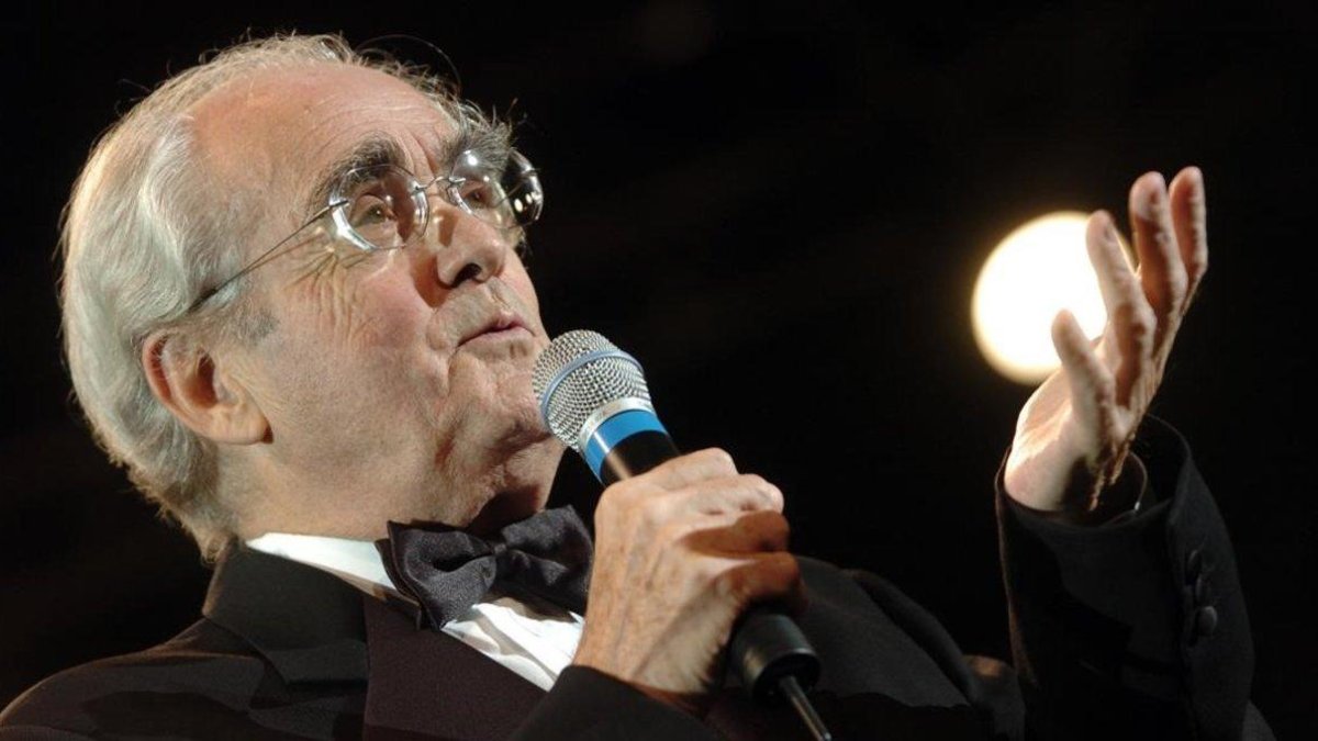 Michel Legrand, durante un festival de música en el 2004.-AFP / MARTIN BUREAU