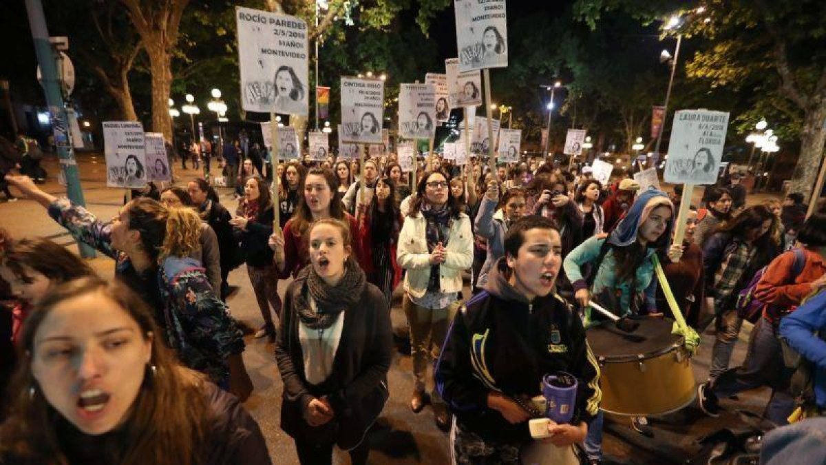 Según la Coordinadora de Feminismos de Uruguay, en lo que va de año se han reportado 31 feminicidios en el país, mientras las autoridades cifran los casos en 20.-EFE