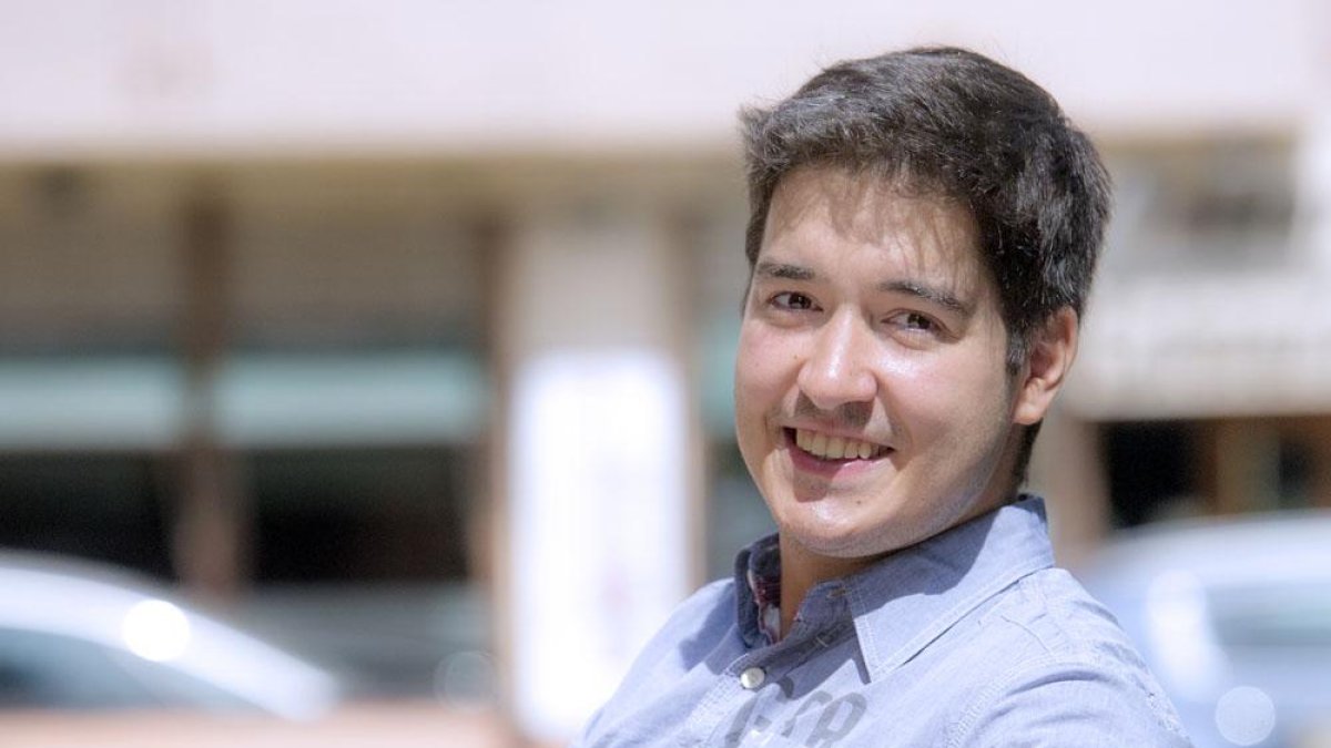 El investigador burgalés Roberto Merino.-ISRAEL L. MURILLO