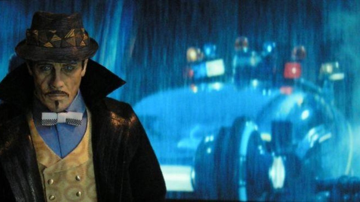Edward James Olmos, en 'Blade Runner', de Ridley Scott.-