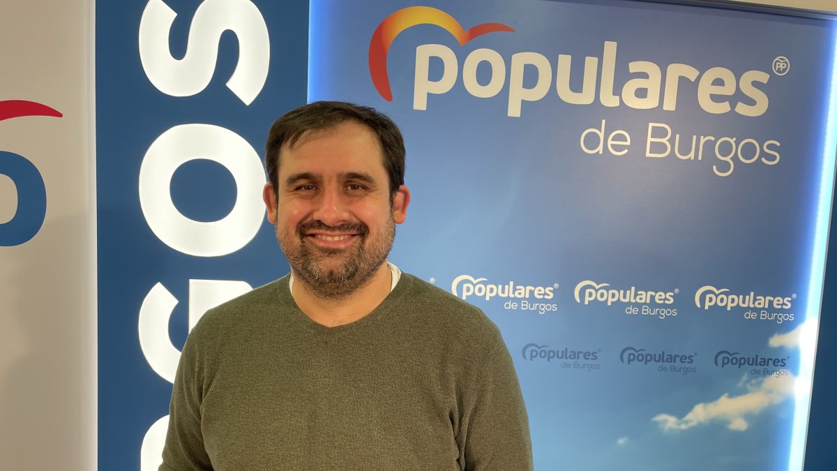 Jorge Berzosa, viceportavoz del PP en el Ayuntamiento.