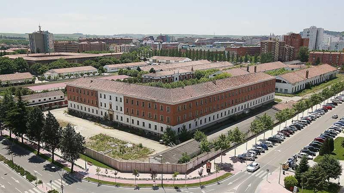 Vista general del terreno ocupado por el Parque de Artillería.-RAÚL G. OCHOA