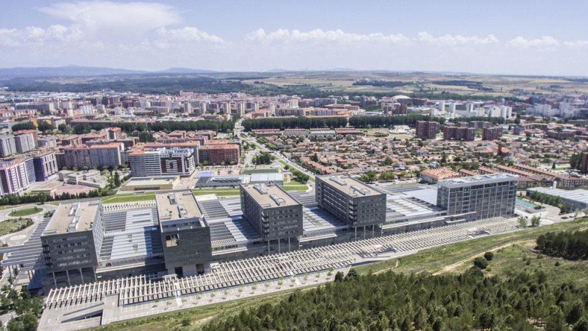Imagen del Hospital Universitario de Burgos.-ISRAEL L. MURILLO