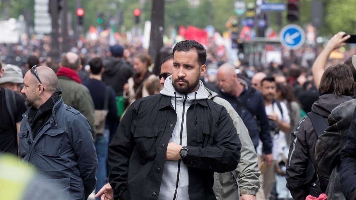 Alexandre Benalla. /-PHILIPPE WOJAZER