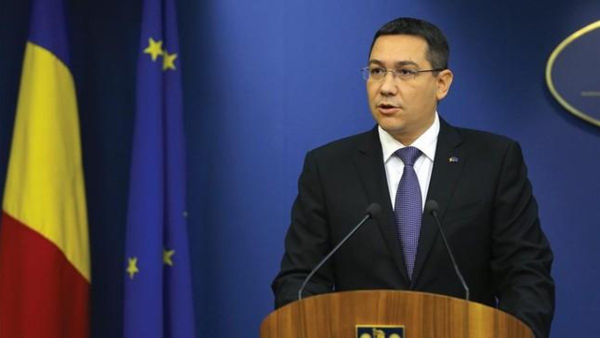 El primer ministro rumano, Victor Ponta.-EFE / ROBERT GHEMENT