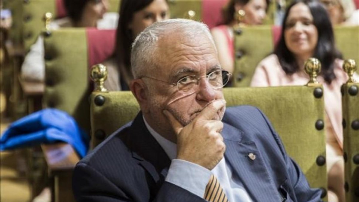 Juan Cotino, expresidente de las Corts Valencianes y exconsejero de la Generalitat.-MIGUEL LORENZO