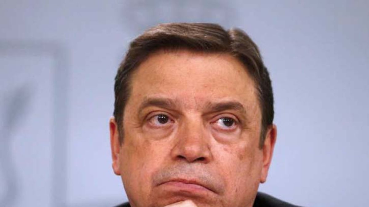El ministro de Agricultura, Luis Planas. JAVIER BBARBANCHO