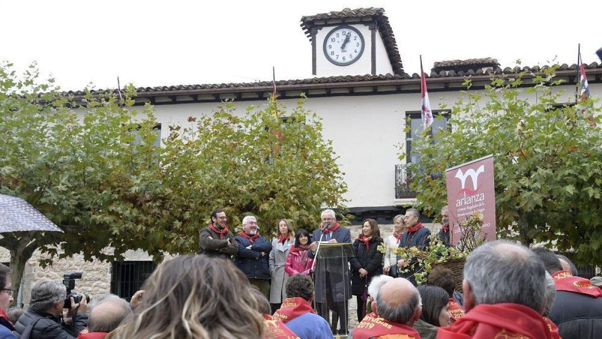 Arlanza celebra la Fiesta de la Vendimia en Covarrubias-ICAL