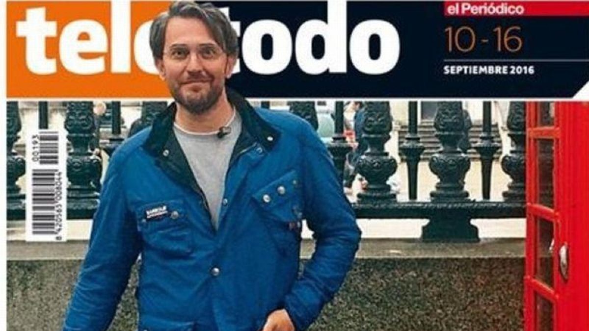 Màxim Huerta, en la portada de 'Teletodo'.-EL PERIÓDICO
