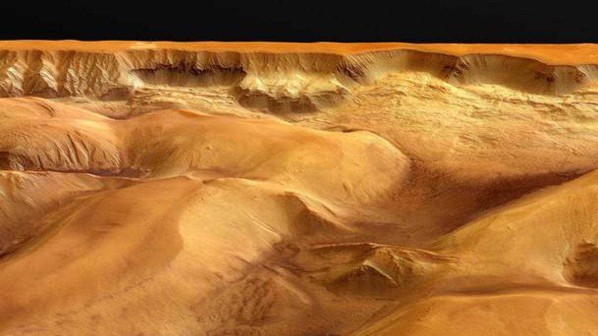 Fotografía de archivo de Marte hecha por el Curiosity.-Foto: REUTERS