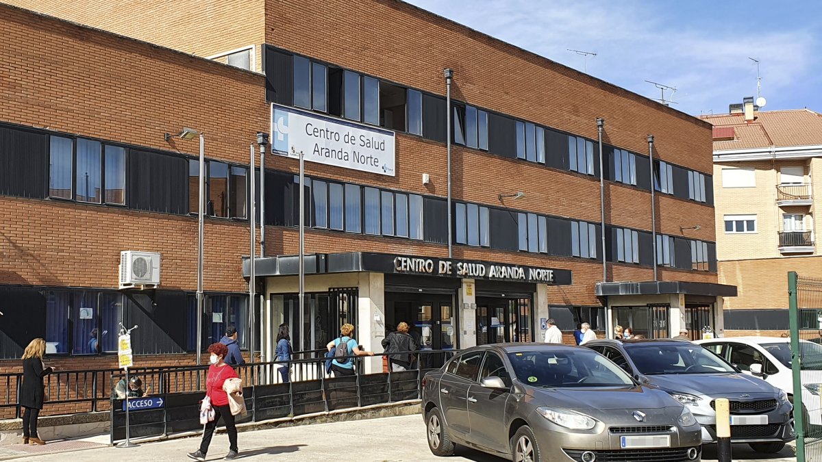 Imagen del centro de salud Aranda Norte. ECB