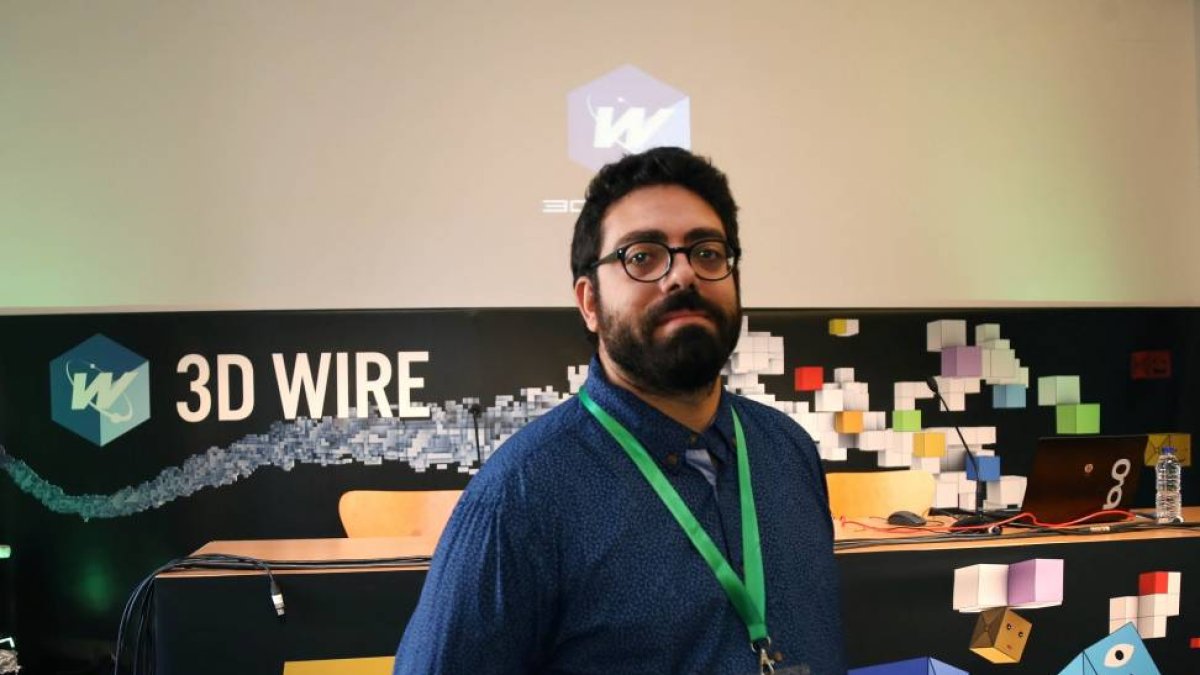 El director del Mercado Internacional de Animación, Videojuegos y New Media 3D Wire, José Luis Farias-Ical