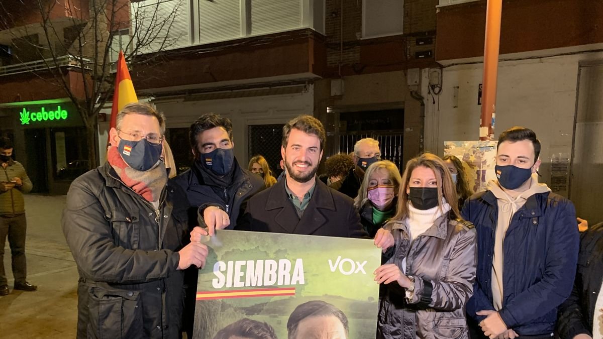 Juan García-Gallardo, arrancó hoy la campaña electoral en el