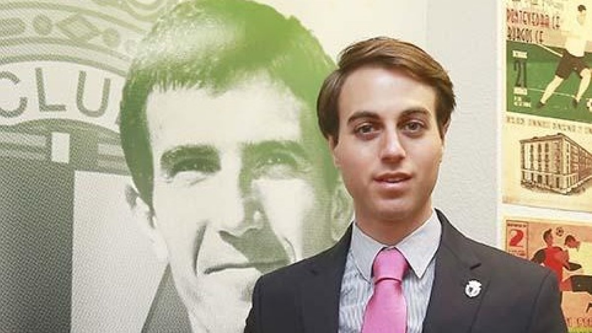 Franco Caselli, presidente del Burgos CF. RAÚL OCHOA